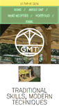 Mobile Screenshot of gmt-timberframes.co.uk